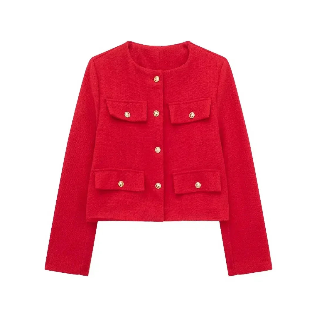By Ophelia™ | Short Horned Jacket