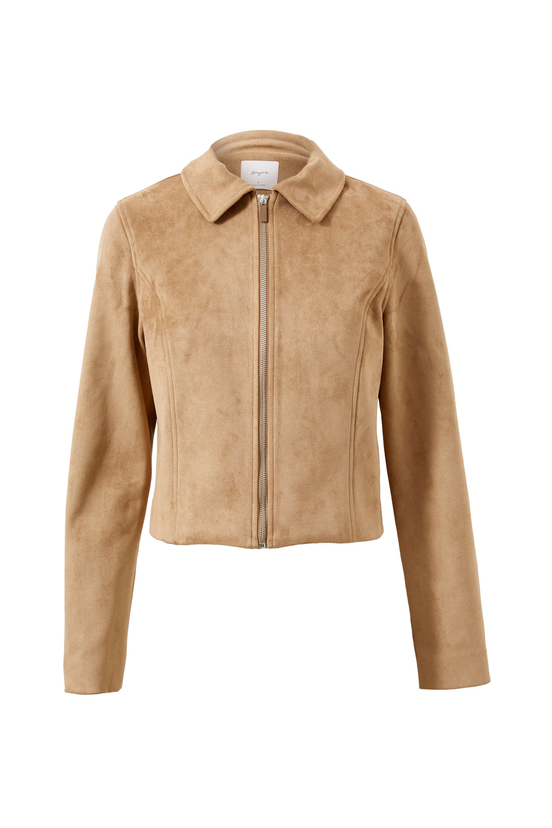 By Ophelia™ | Faux Suede Jacket