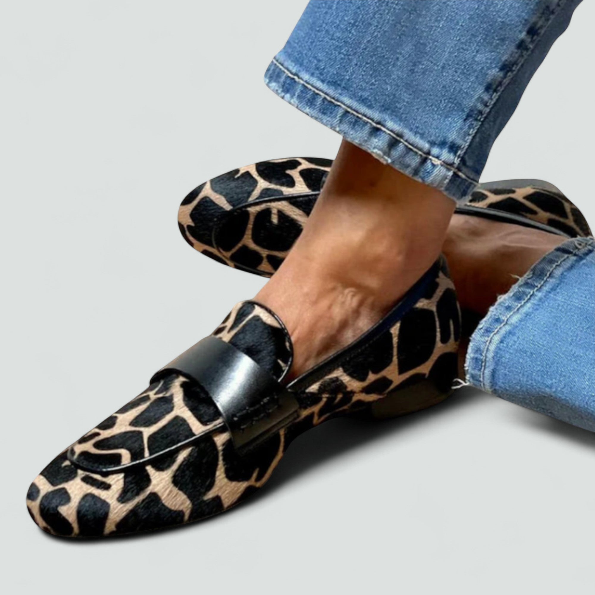 Louise - Orthopaedic Leopard Shoe