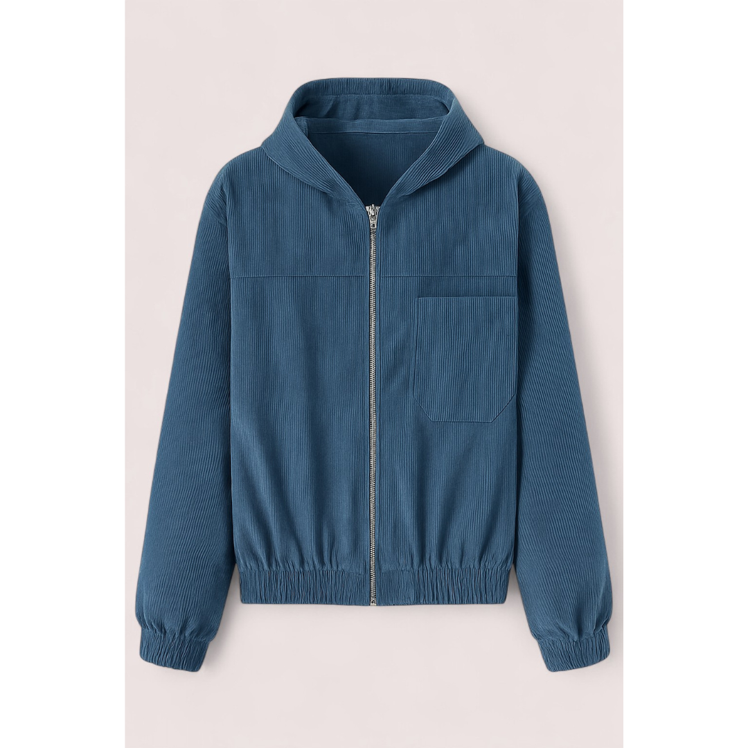 By Ophelia™ | Cord Jacket with Zipper