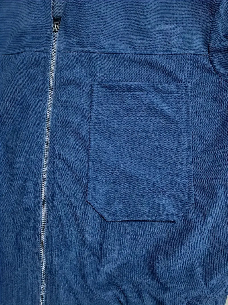 By Ophelia™ | Cord Jacket with Zipper