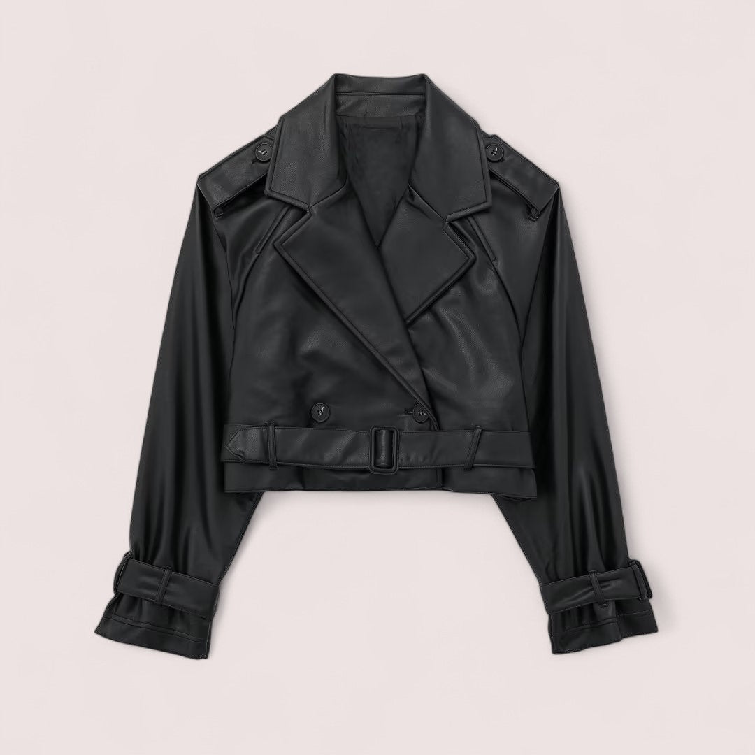 By Ophelia™ | Cropped Trench Coat