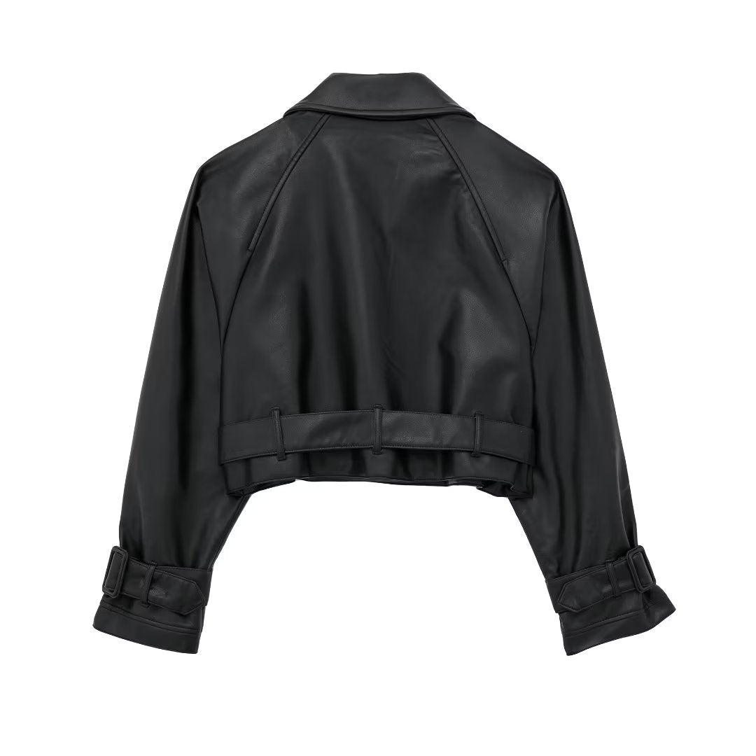 By Ophelia™ | Cropped Trench Coat