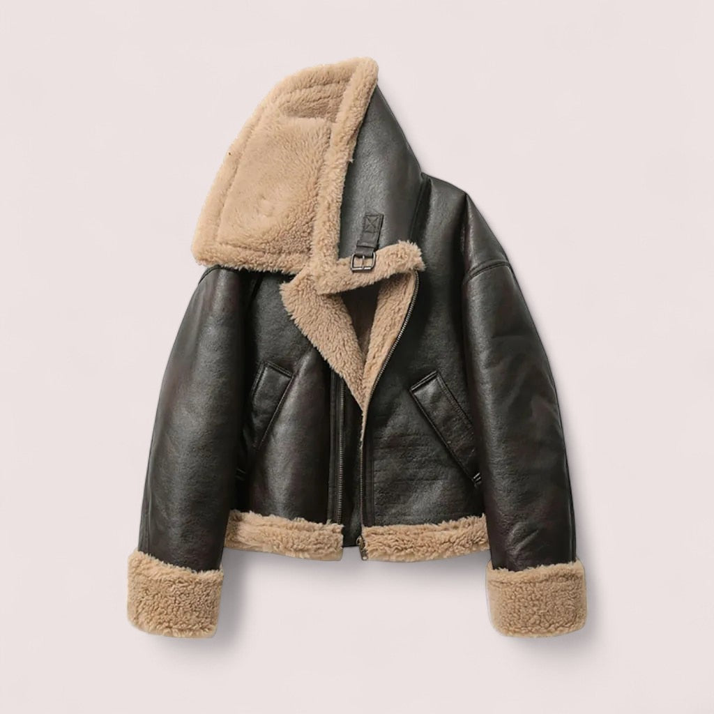 By Ophelia™ | Shearling Jacket