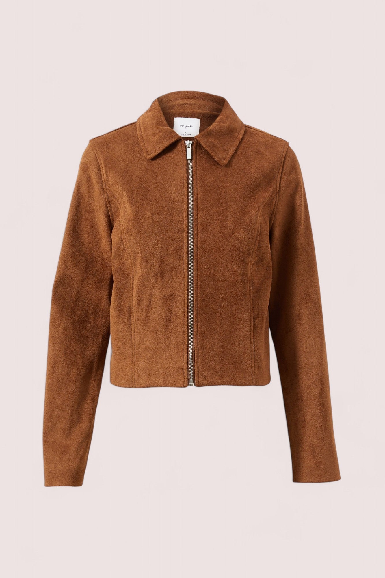 By Ophelia™ | Faux Suede Jacket