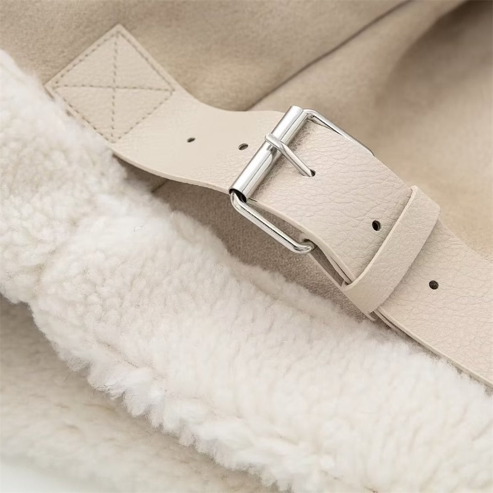 By Ophelia™ | Shearling Jacket