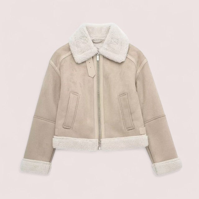 By Ophelia™ | Shearling Jacket