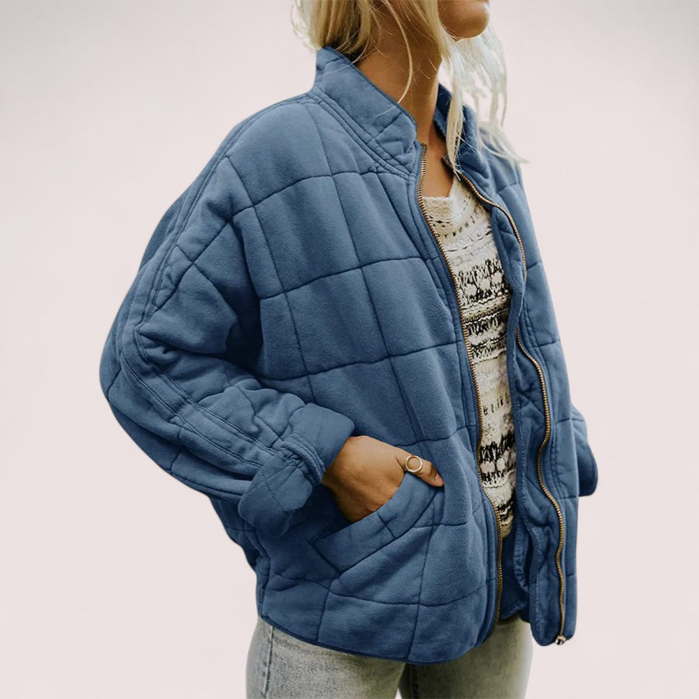 By Ophelia™ | Quilted jacket with an elegant oversized look