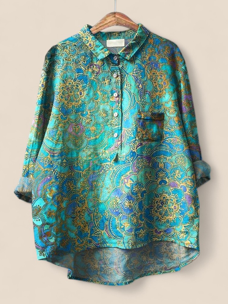 Olivia - Vintage-Inspired Retro Art Print Lightweight Shirt