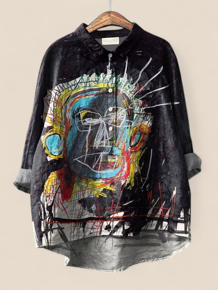 Ellie - Abstract Figure Painting Art Print Shirt