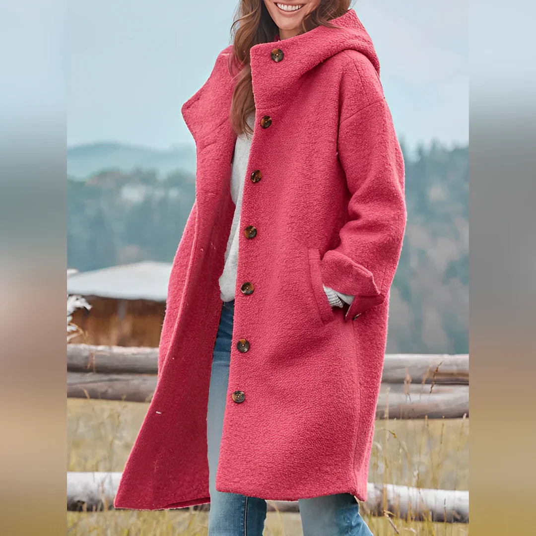 By Ophelia™ | Cozy Everyday Coat in Mid-Length 