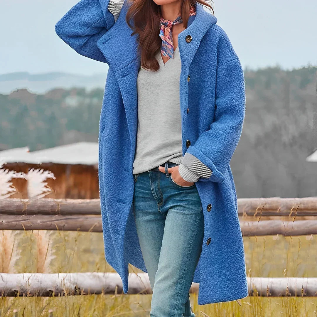 By Ophelia™ | Cozy Everyday Coat in Mid-Length 