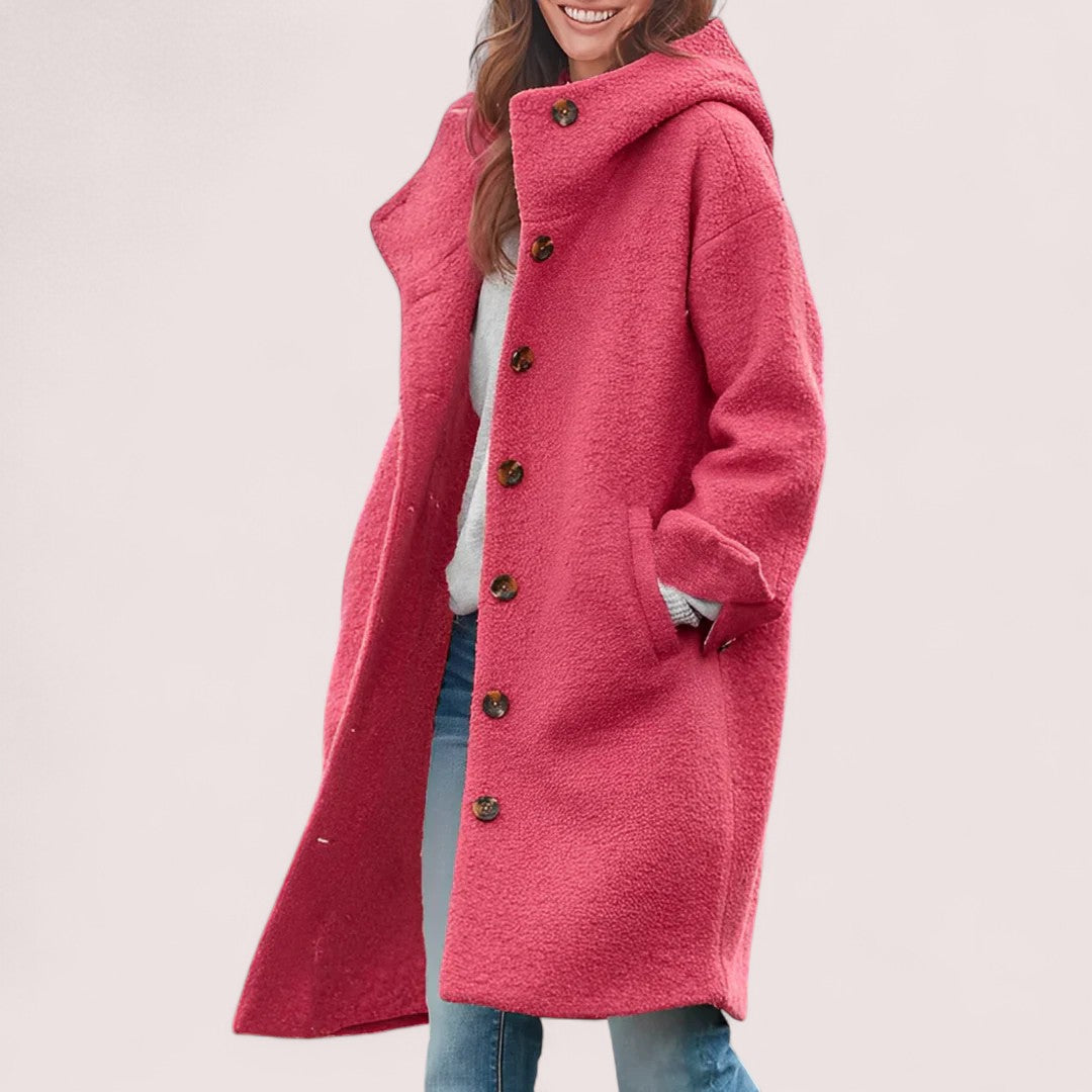 By Ophelia™ | Cozy Everyday Coat in Mid-Length 